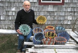 upcycled baskets